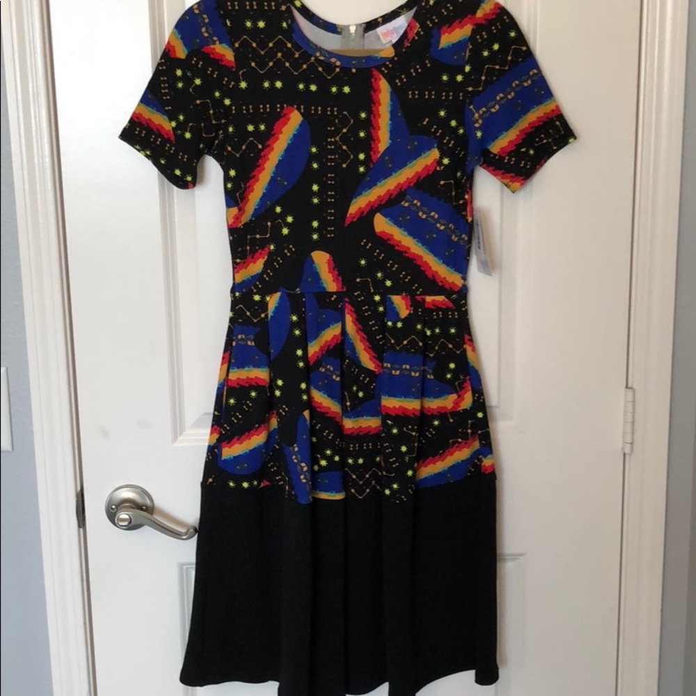 LuLaRoe Amelia dress XS